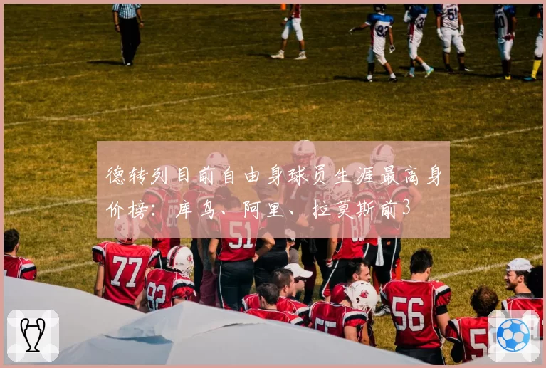 德转列目前自由身球员生涯最高身价榜：库鸟、阿里、拉莫斯前3